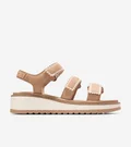 COLE HAAN Ch Tuscan Sand Suede/Ivory