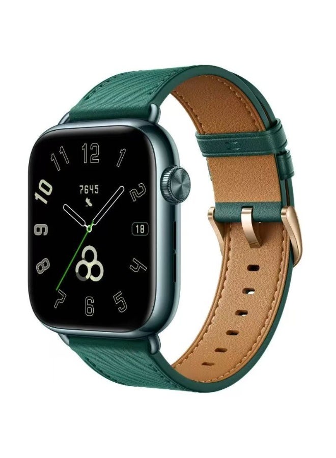 Honor Choice HONOR Watch 5 Smartwatch, 1.85 Inch AMOLED Display Smart Watch Men Women, 15 Days Battery Life, GPS, Green