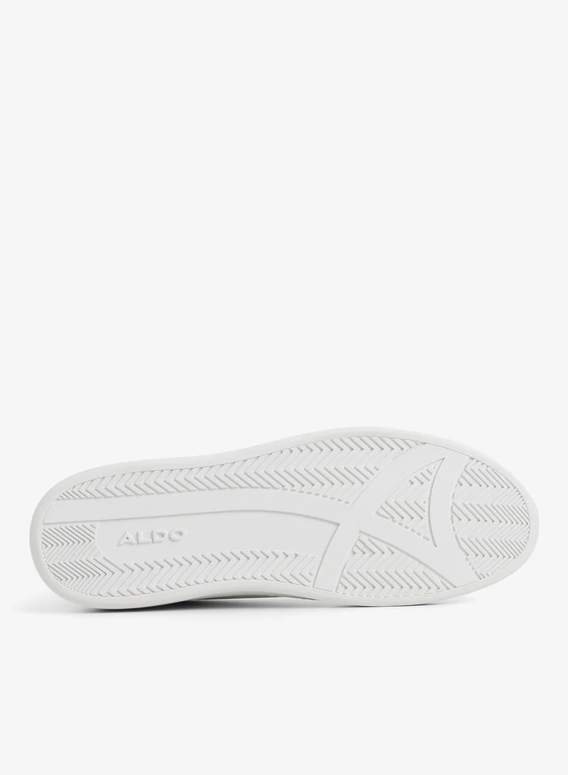 ALDO WHITE Janson Low-top Lace-Up Sneakers for Men | Best Price UAE