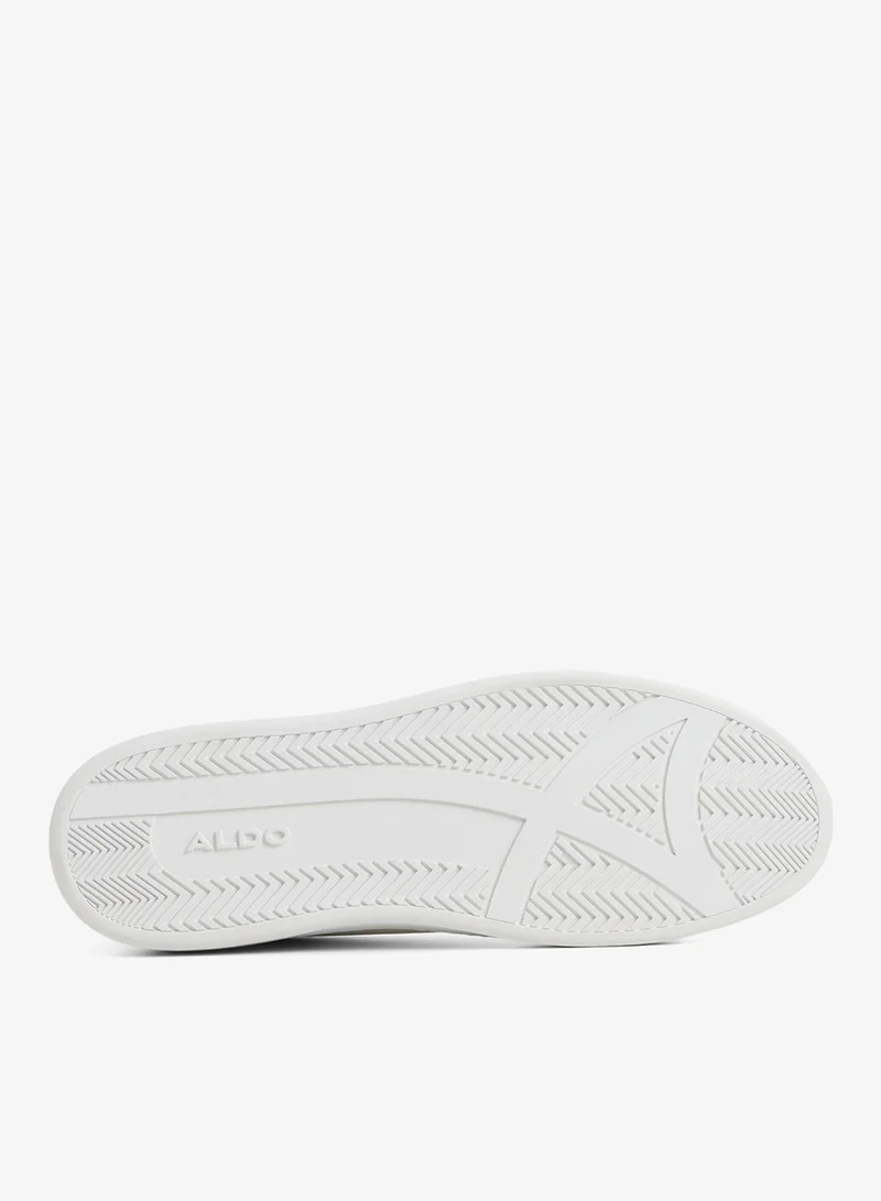 ALDO WHITE Janson Low-top Lace-Up Sneakers for Men | Best Price UAE