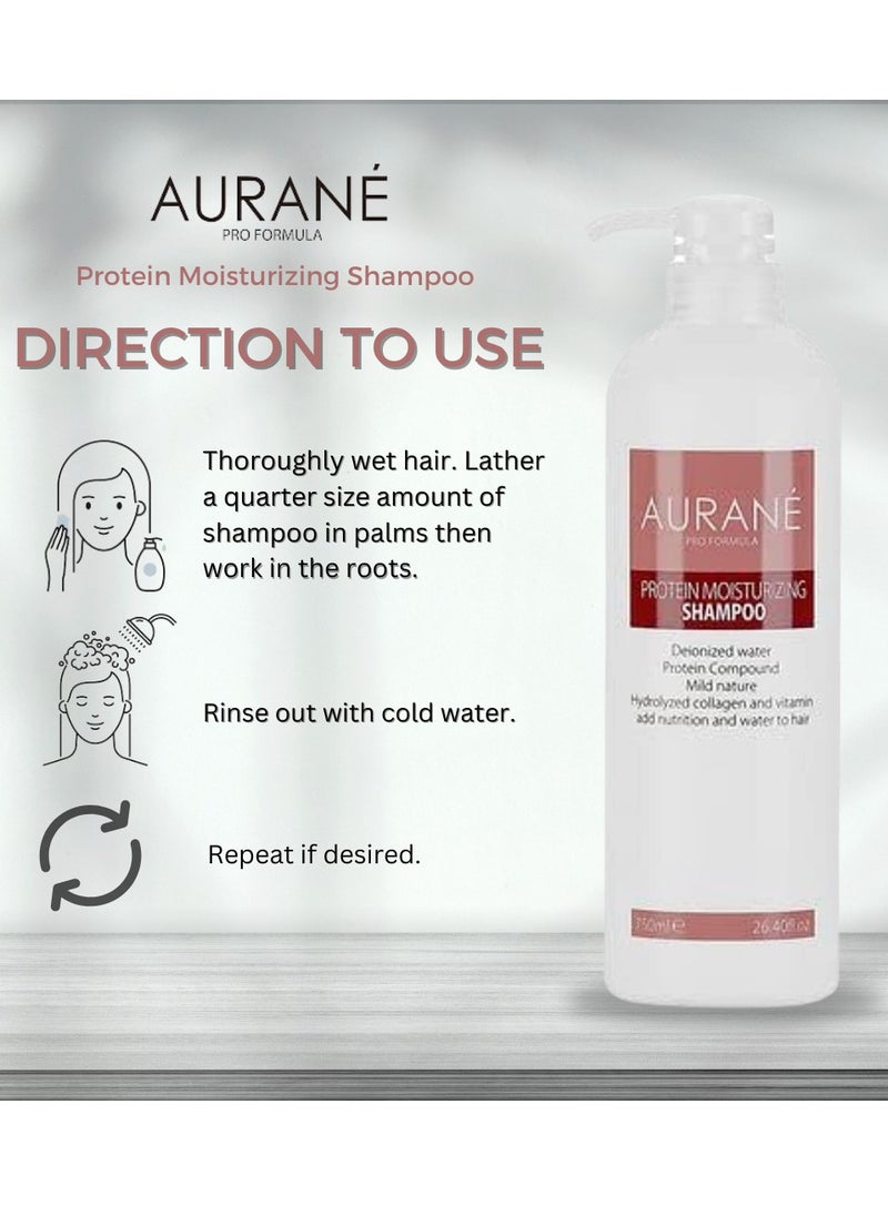 AURANE Moisturizing Shampoo and Conditioner Sets for Color Treated Hair - Daily Use Cleansing Dry to Normal Sulfate Paraben-Free - All Hair Types for Men and Women  - Image 5
