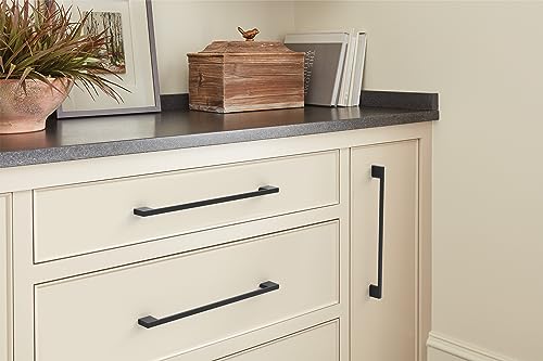 Amerock 10BX37135MB Matte Black Cabinet Pull 10116 inch 256mm CentertoCenter 10 Pack Cityscape Furniture Hardware - Image 3