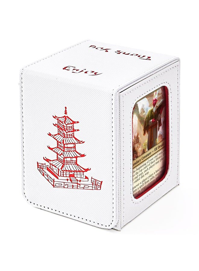 Venssu Chinese Takeout MTG Deck Box with Commander Display - Image 1