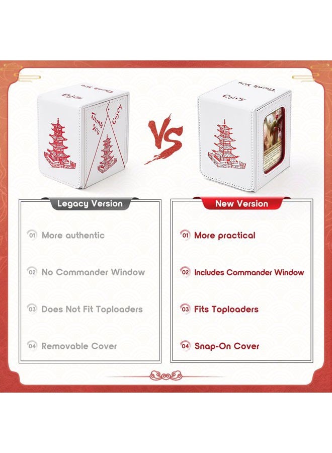 Venssu Chinese Takeout MTG Deck Box with Commander Display - Image 5
