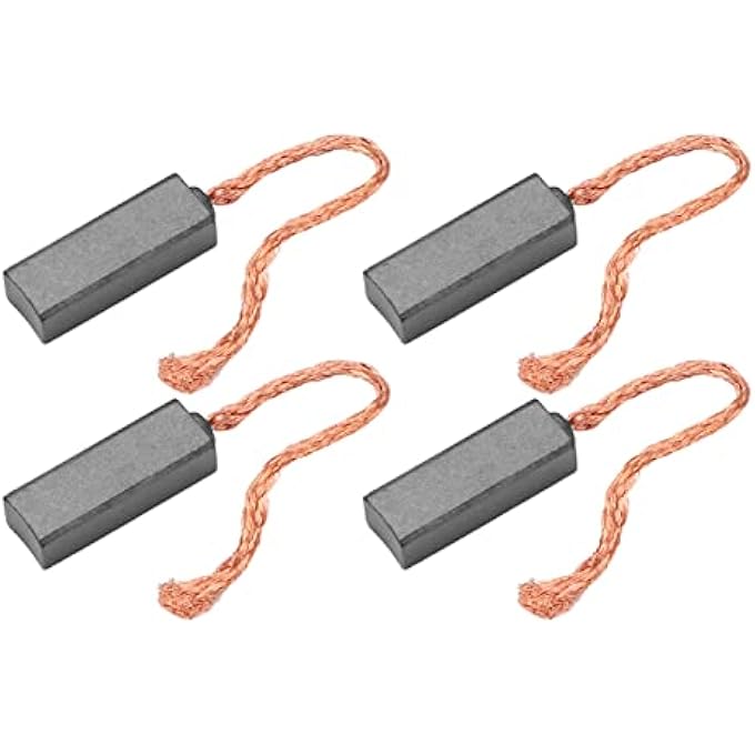Akozon Alternator Regulator Repair Kit, 4 Pieces Alternator Regulator Brush Set Brx40710 Generator Electric Motor Brush Replacement for Bosch - Image 1