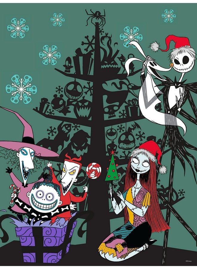 Ceaco - Disney - Tim Burton'S Nightmare Before Christmas - Christmas Tree - 300 Oversized Piece Jigsaw Puzzle - Image 1