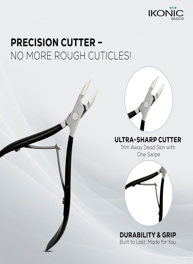 IKONIC 2 IN 1 CUTICLE PUSHER & CUTTER IKB-644-1C - Image 4