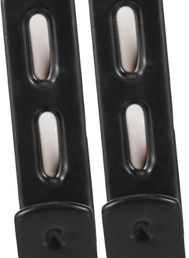 Black Heavy Duty Space Saving Loft Ladder Brackets Bunk Bed Hooks For Garage - Image 1