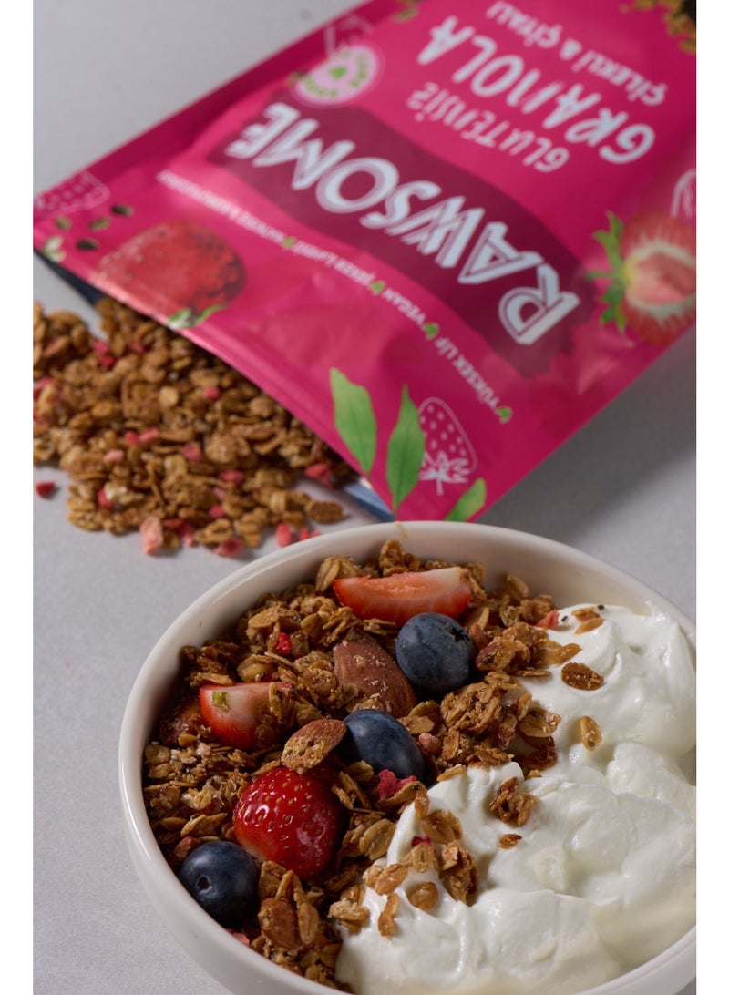 Rawsome Gluten-Free Granola with Strawberry & Chia - Image 3