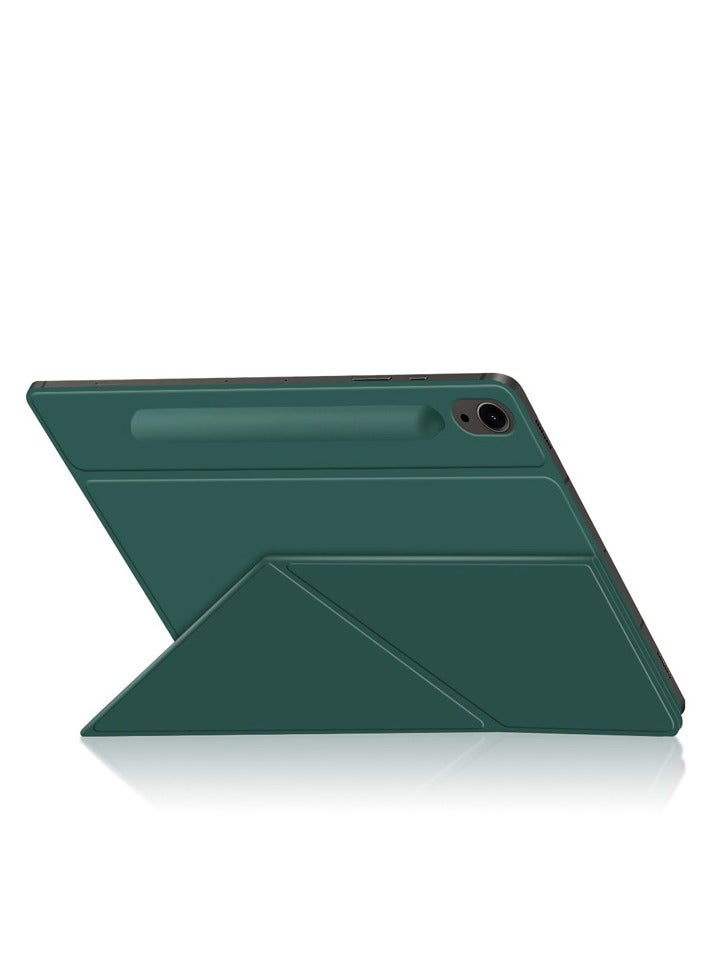 general Magnetic Case Compatible with Samsung Galaxy Tab S10 FE Plus 13.1 Inch (2025), Triple Fold Magnetic and Adjustable Folding Bracket Cover with Pen Slot and Auto Sleep/Wake-up - Image 3