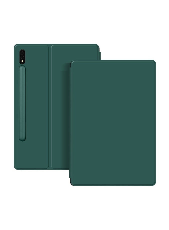 general Magnetic Case Compatible with Samsung Galaxy Tab S10 FE Plus 13.1 Inch (2025), Triple Fold Magnetic and Adjustable Folding Bracket Cover with Pen Slot and Auto Sleep/Wake-up - Image 4