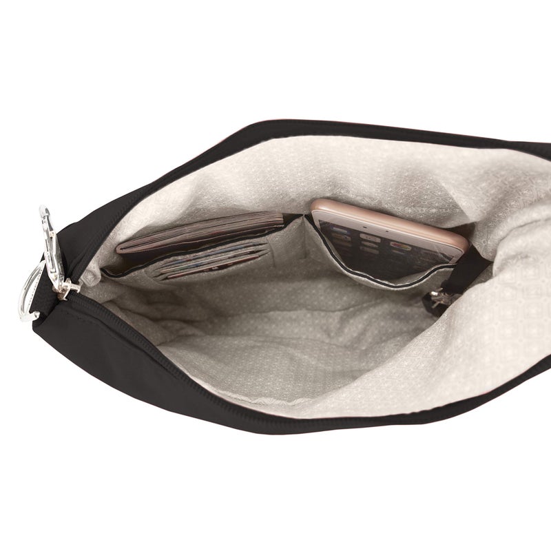 Travelon Anti-Theft Essentials North/South Crossbody Bag, Black, One Size - Image 4
