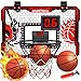 OZMI Over The Door Basketball Hoop Indoor for Kids Mini Basketball Hoop with Balls LightsSound LED Scoreboard2 ModesDoor Hanging Bedroom Toys Gifts for 35 6 7 8 9 10 11 1214 15 Year Old Boys - Image 3