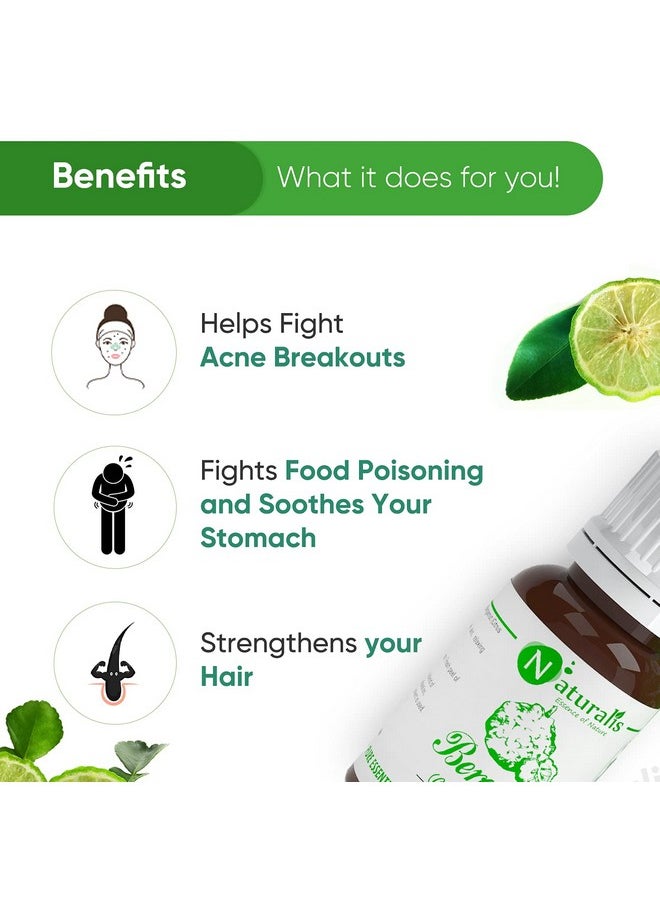 Naturalis Naturalis Essence of Nature Bergamot Essential Oil for Insomnia, Stress, Depression, Hair & Face Care - 15ml  - Image 4