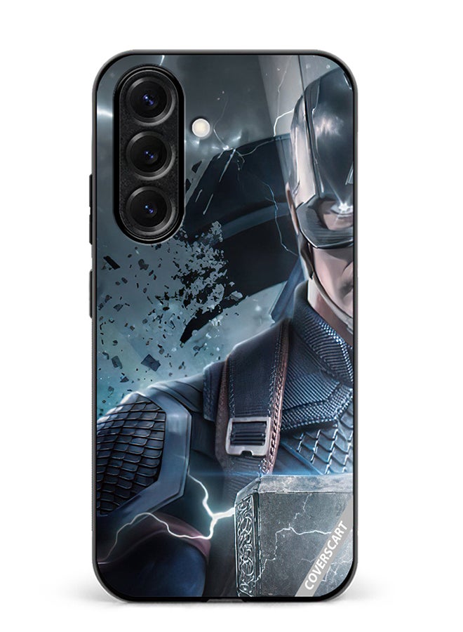 VR CREATIVE Protective Case Cover For Samsung Galaxy A56 Captain America Design Multicolour