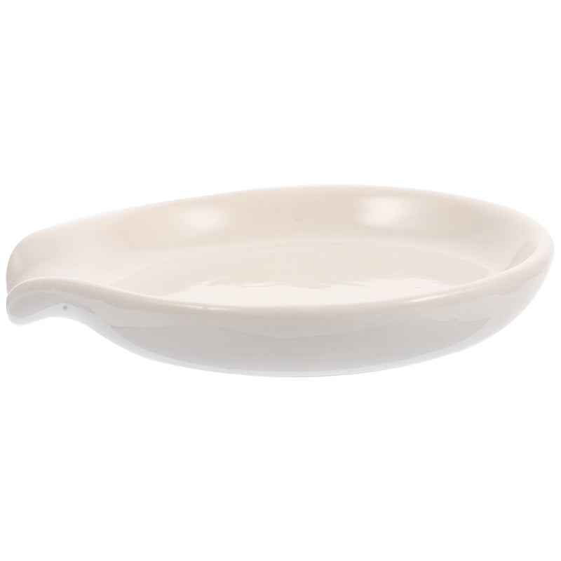 Ceramic Spoon Rest Heat Resistant Holder Practical Kitchen Countertop Rack - Image 2