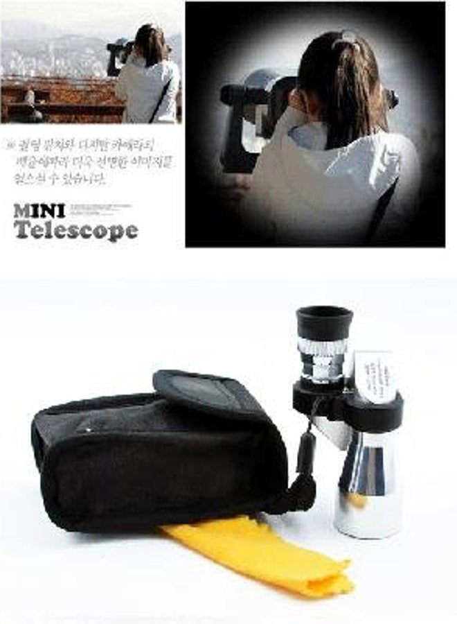Meco Mini 8 x 20mm Portable Pocket Adjustable Monocular Telescope For Outdoor Sports Hiking Bird Watching - Image 2