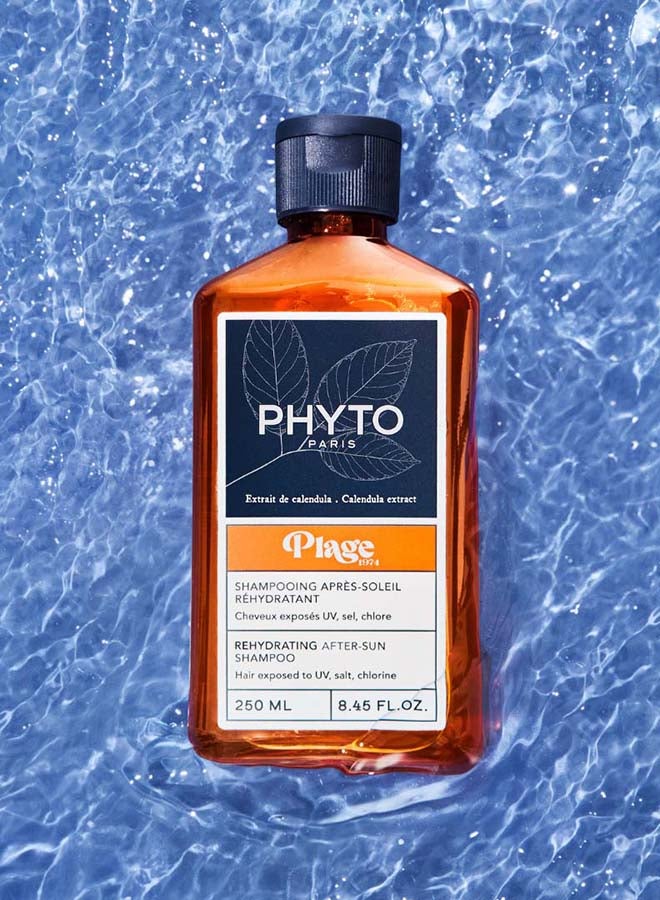 Phyto Plage After-Sun Rehydrating Shampoo | Calendula Extract | Removes Salt, Sand, Chlorine, Sunscreen Residue | Sulfate-Free, Silicone-Free 250ml - Image 2