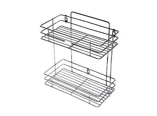 Nirgun Empex Stainless Steel 2 Layer Wall Mount Kitchen Rack Organizer Bathroom Shelves Kitchen Container - Image 2