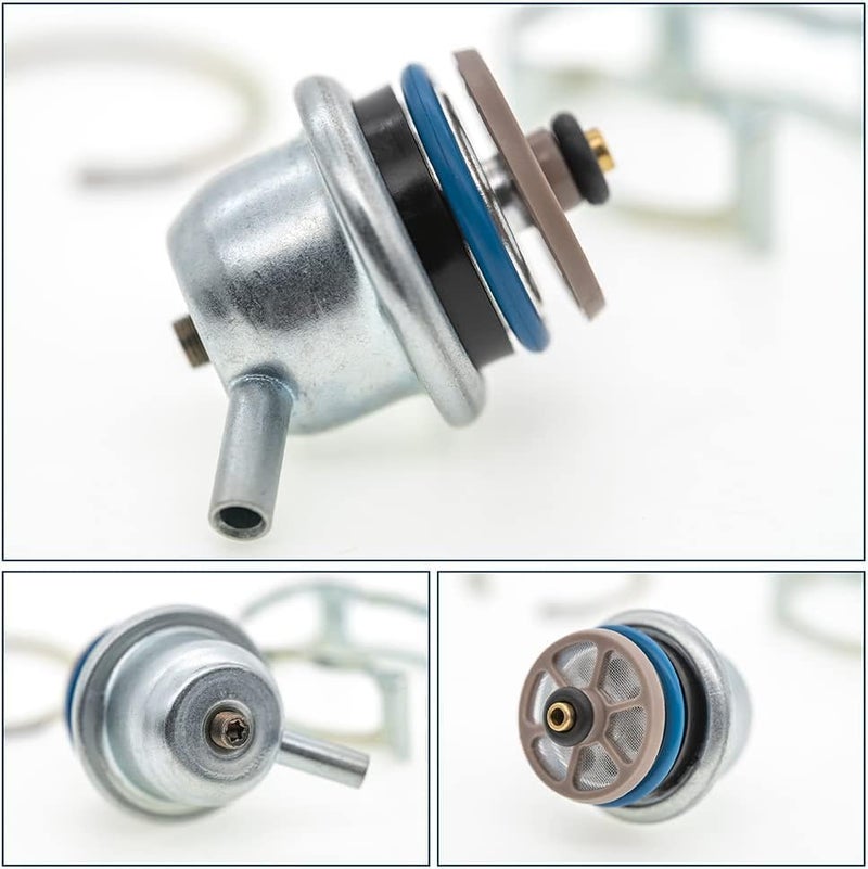 SUKECA Fuel Pressure Regulator for Buick, Cadillac, Chevrolet, GMC, Hummer, Oldsmobile, Pontiac, Isuzu - Replaces OEM 17113536, 17113678, 12574986, 17113203 - Image 3