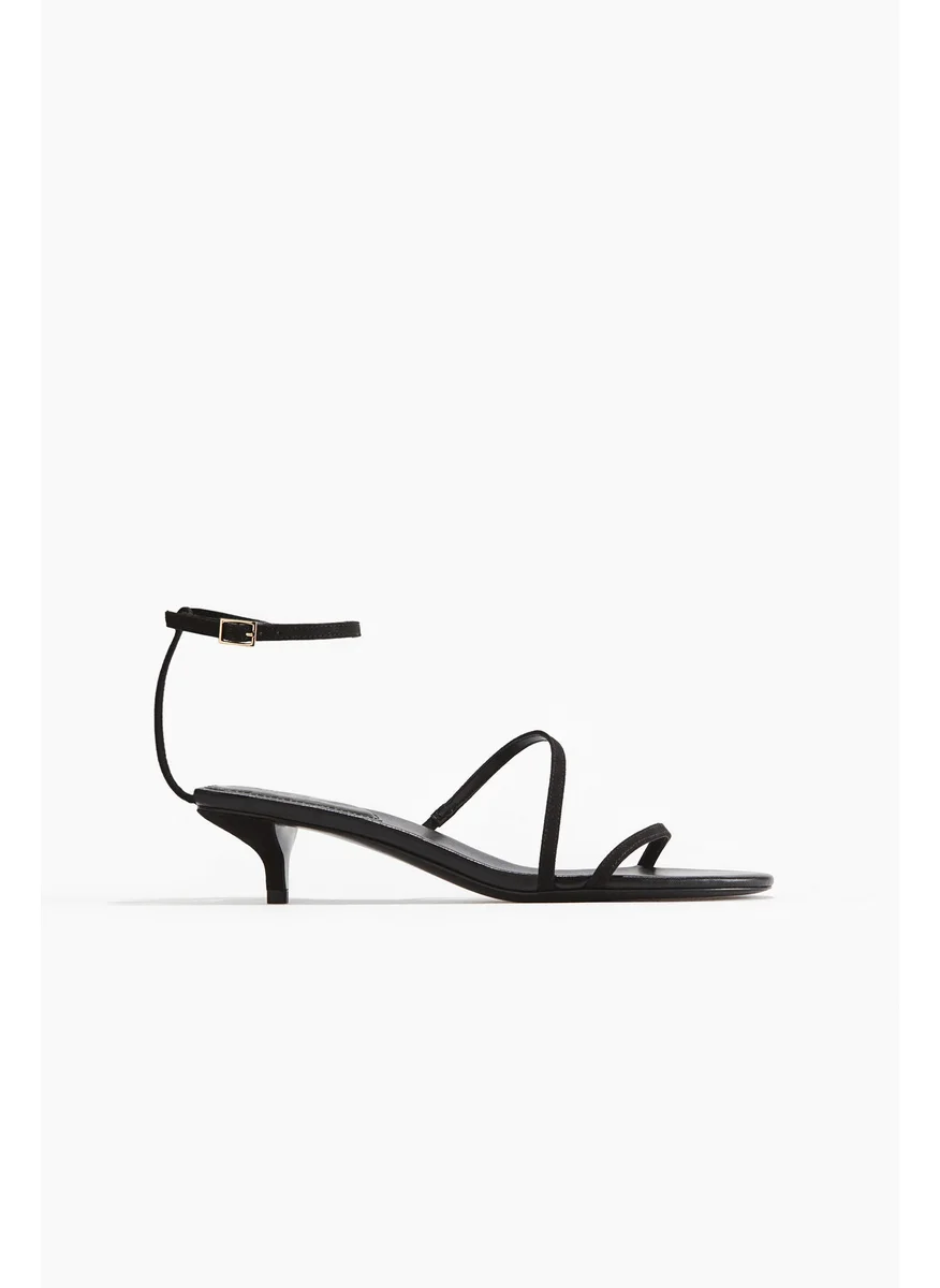 H&M Heeled Strappy Sandals