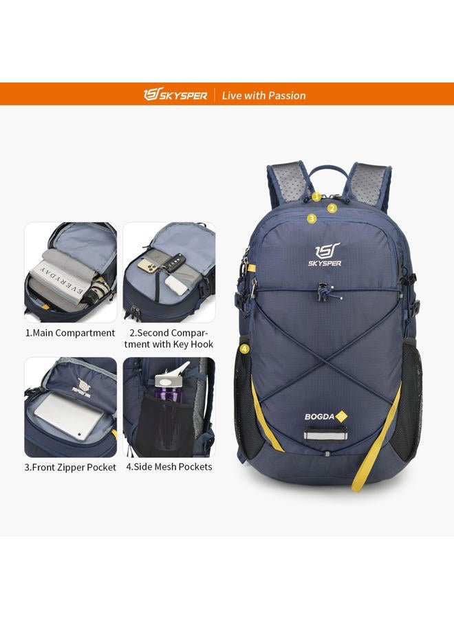 SKYSPER Small Hiking Daypack, 20L Lightweight Travel Backpacks Day Hike Pack with Waist Strap for Women Men  - Image 5