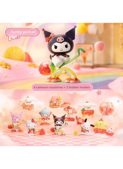 Generic Sanrio Sweet Strawberry Paradise Blind Box Kulomi Gui Dog Melody Hand Doll Ornaments Gift-Color:Designated Model-strawberry Cloud Pudding Dog-Specifications:Sweet Strawberry Paradise Series - About 9cm  - Image 3
