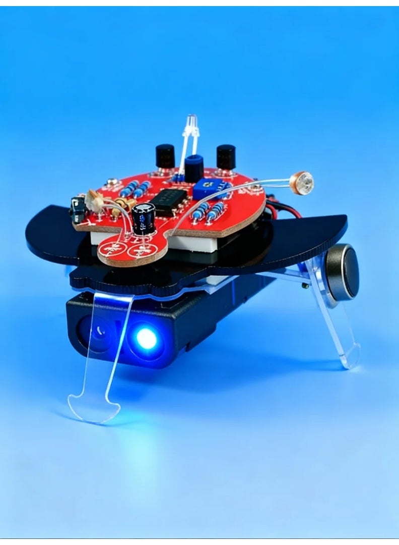 AI Smart Light Recognition Robot | Jetson Nano + ROS 2 Integration | Arduino-Based Illumination Tracking & Visual Mapping | OpenCV + TensorFlow for Light Navigation & Color Detection | Wi-Fi / Bluetooth AIoT Connectivity | Ideal for STEM Education & AI Vision Research