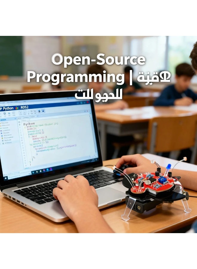 AI Smart Light Recognition Robot | Jetson Nano + ROS 2 Integration | Arduino-Based Illumination Tracking & Visual Mapping | OpenCV + TensorFlow for Light Navigation & Color Detection | Wi-Fi / Bluetooth AIoT Connectivity | Ideal for STEM Education & AI Vision Research