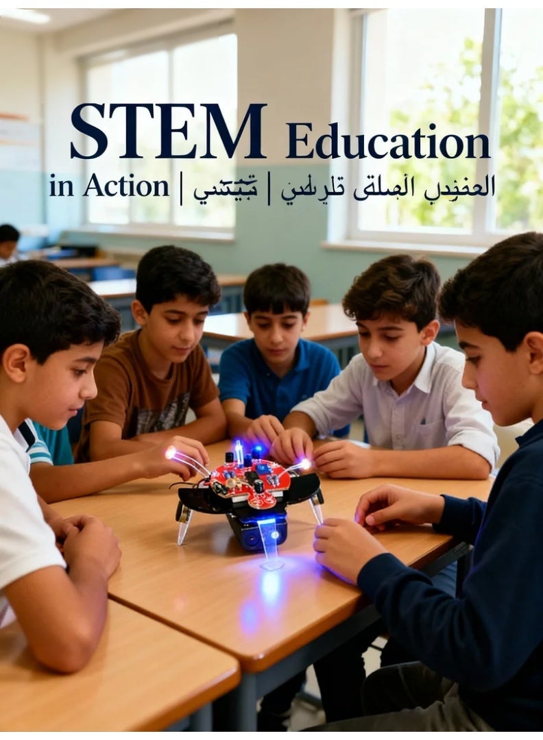 robotgcc AI Smart Light Recognition Robot | Jetson Nano + ROS 2 Integration | Arduino-Based Illumination Tracking & Visual Mapping | OpenCV + TensorFlow for Light Navigation & Color Detection | Wi-Fi / Bluetooth AIoT Connectivity | Ideal for STEM Education & AI Vision Research - Image 2