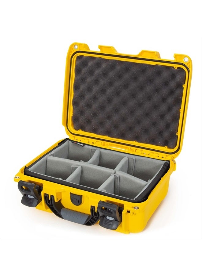 Nanuk Case w/padded divider - Yellow 915-2004 - Image 1