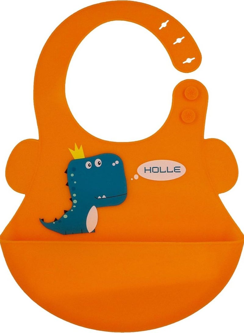 Silicone Baby Feeding Bib