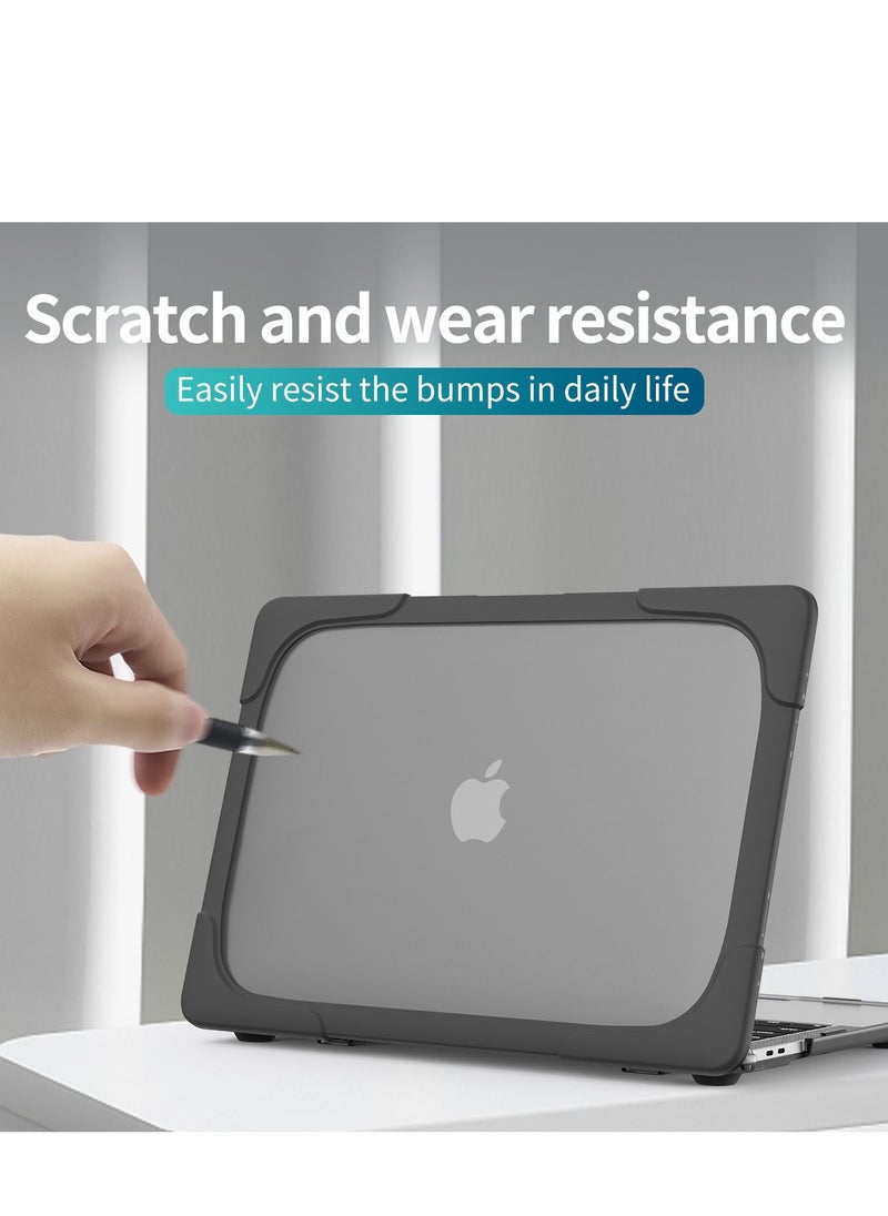 GULFLINK - Hard Shell Case Cover with Kickstand Shockproof Function for MacBook Air A1932/A2179/A2337  13 inch - Image 1