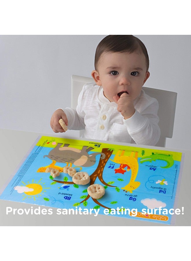 Neat Solutions Table Topper Disposable Stick-on Placemats in Reusable Package, Gender Neutral, 12" x 18", 60 Count (Pack of 1) (Styles May Vary) - Image 2