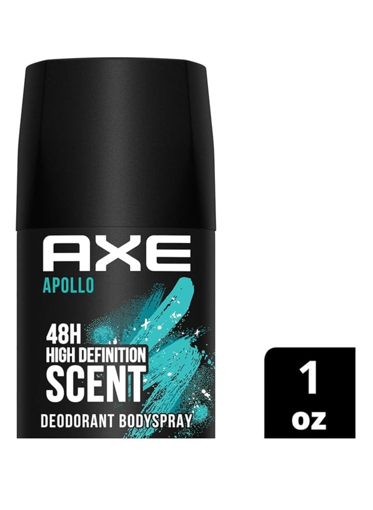 Axe - Pack Of 6 Axe Apollo 48 Hours Fresh Deodorant Body Spray 150ml - Image 1