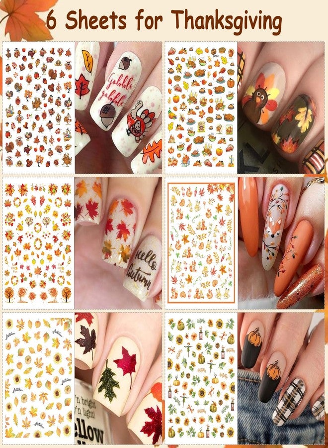 winthrop 30 Sheets 7 Holiday Nail Art Stickers, Mixed Season Nail Decals Set for All Year, 3D Self-Adhesive Pegatinas Uñas Easter 4th of July Halloween Thanksgiving Christmas Valentine's St. Patrick's Day - Image 3