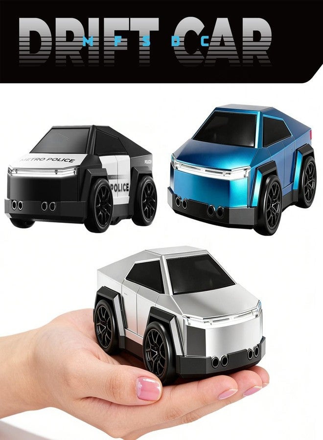 سيارة TOYIQ للتحكم عن بعد بتصميم سيارة Cybertruck للأطفال | لعبة تحكم عن بعد بتردد 2.4 جيجاهرتز للانجراف والقيادة الجانبية مع أضواء LED (لون عشوائي) - Image 5
