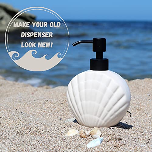 Kapitan Soap Dispenser Pump Replacement Head Black Spare Stainless Steel 28Mm Brushed Finish - Image 5