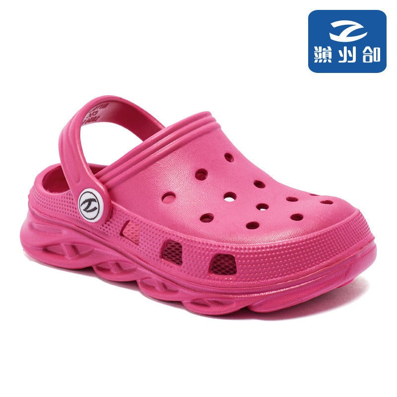 Jinjiang Dachang Habixiong Children'S Shoes Boys Slippers Eva Hole Shoes 2025 Summer Girls' Sandals With Baotou Hole - Image 1