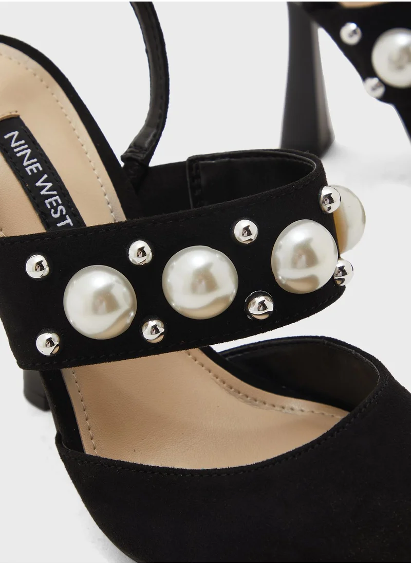 NINE WEST Wndebut2-A High Heel Sandals