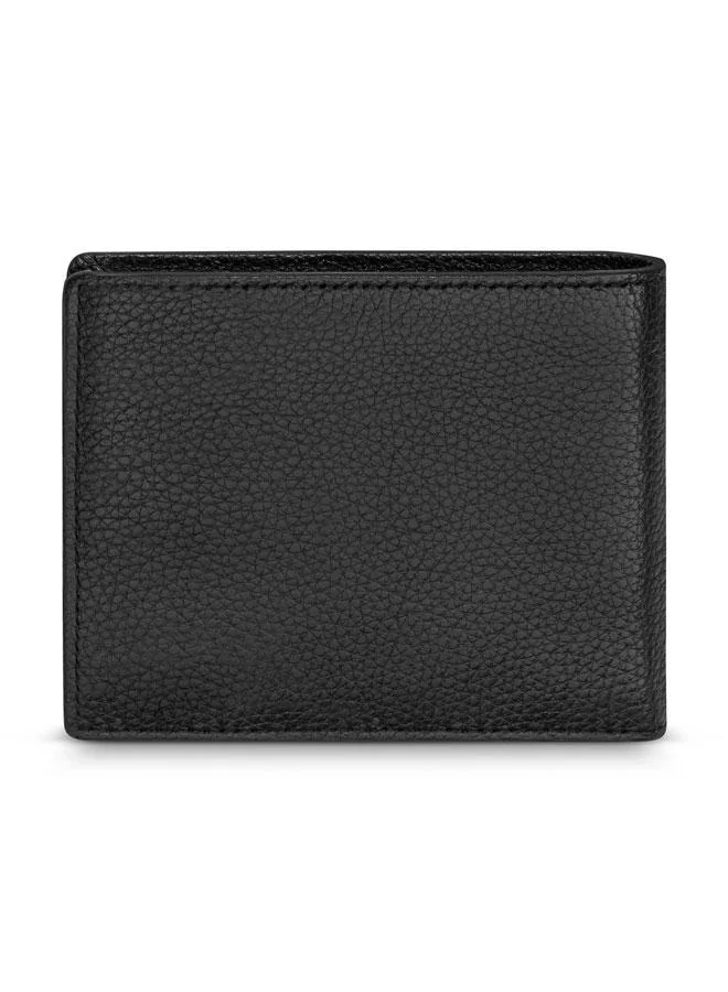Police Drum Drum Black Leather Wallet for Men for Men | Best Price UAE