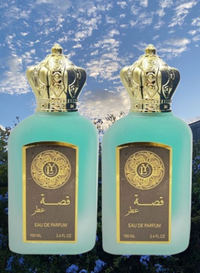 LY 2 Pieces Gissah Valley Parfum 100ML - Image 1