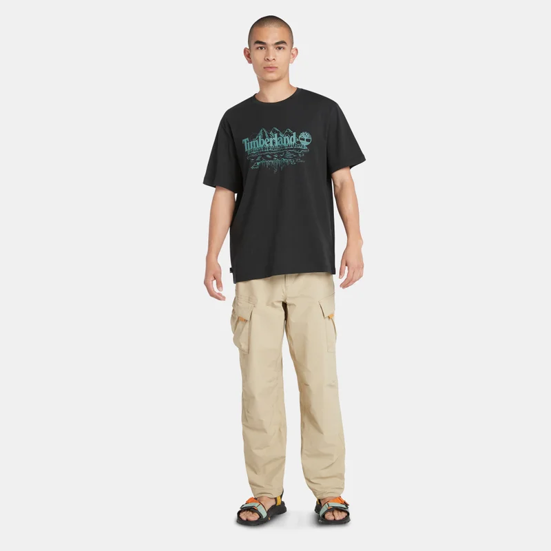 Timberland Men's Graphic Slub T-Shirt