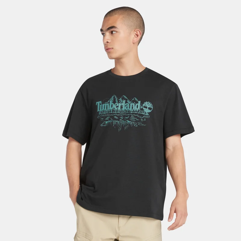 Timberland Men's Graphic Slub T-Shirt