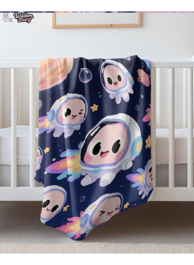 عام Wisdom Fairy (أحدث) بطانية رقيقة من الفانيلا (دافئة ومريحة، ومناسبة للنوم، واستخدام اللعبة، وإزالة الغبار والرمل) 150 سم * 200 سم - 40 - Image 1