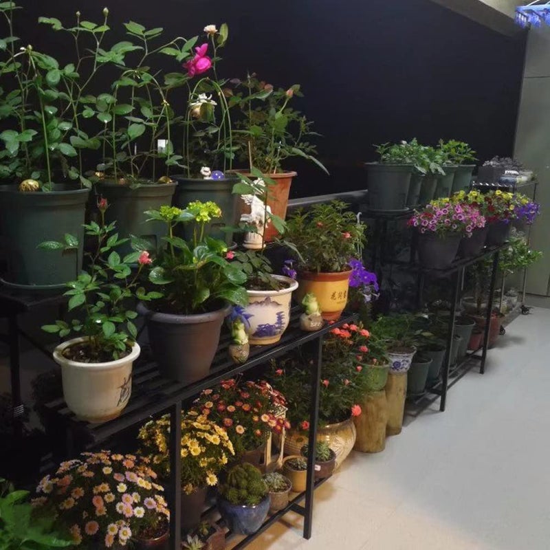 Zhongma 3 Tier Sturdy Plant Stand Space-Saving Heavy Duty Plant Holder for Home Indoor and Outdoor, L35.43 xW17.32 x H39.37 inch, 660 LBS Capacity & Heavy Duty Construction. â€¦ - Image 3