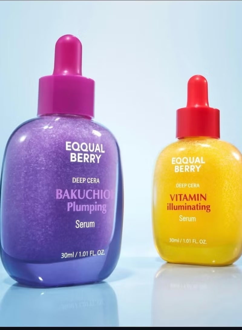 إيكوالبيري مجموعة التجديد الكامل والتفتيح - سيروم باكوشيول 30 مل + سيروم فيتامين التفتيح 30 مل - Image 2