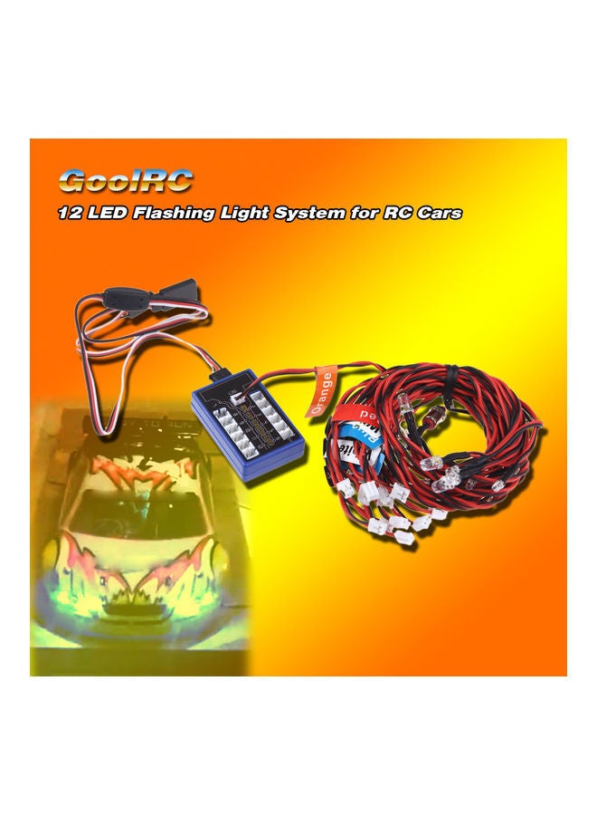 NIBEMINENT 12 LED Flashing Light System for RC Car - Image 4