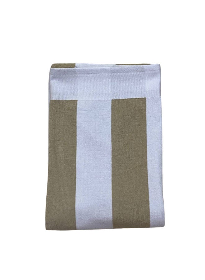 toãlla Toãlla beach towel,stripe white / beige  , cotton100% ,86*175 cm - Image 4