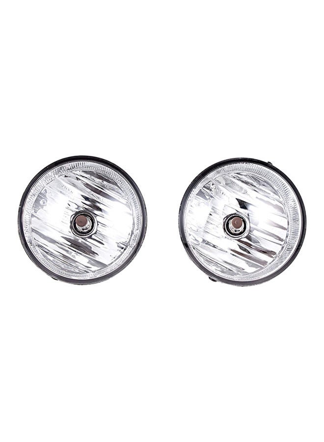 DLAA Pack of 2 TY227 Fog Lamps Suitable for Tacoma 2006-2011 | Tundra 2007-2013 | Solara 2004-2006 with Wires and Switch - Image 1